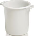 Kunststoffbehälter rd.40l, NW-Nr.: 9000450520 HD-PE natur D420xH445mm, m.Außengriff CRAEMER   