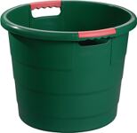 Kunststoffbehälter rd.45l, NW-Nr.: 9000450594 PP grün D490xH380mm, m.Durchfassgr.GRAF grün, lebensmittelecht  