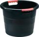 Kunststoffbehälter rd.70l, NW-Nr.: 9000450598 PP anthrazit D550xH425mm, m.Durchfassgr.GRAF anthrazit, lebensmittelecht  