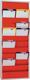 Werkstattplaner, NW-Nr.: 9000451203 H1278xB554xT74mm feuerrot, 2-reihig