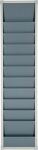Werkstattplaner, NW-Nr.: 9000451207 H1282xB315xT76mm grau, 1-reihig   
