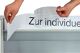 Beschriftungsstreifen, NW-Nr.: 9000451219 f.Kopfleiste B800xH100mm, VE 2 St.