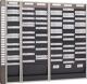 Karten-Sortiertafel, NW-Nr.: 9000451263 H750xB720xT75mm 3 Reihen, Mit 10 Fächern