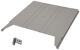 Wandsortierer FLAT, NW-Nr.: 9000451414 Anbaumodul hellgrau, B240xT15xH302mm EICHNER