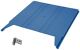 Wandsortierer FLAT, NW-Nr.: 9000451415 Anbaumodul blau, B240xT15xH302mm EICHNER