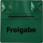 Kennzeichnungspad, NW-Nr.: 9000451500 B110xH110mm grün Freigabe, EICHNER   