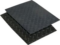 Riffelgummiauflage B.695xT.800mm schwarz 3mm