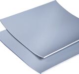 Gummiisoliermatte, NW-Nr.: 9000452471 ElaQprem B.1,20m L.10m, D.4,5mm grau NR/SBR Rl.MÖLLER  