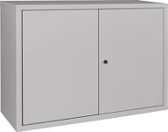 Hängeschrank, NW-Nr.: 9000453660 H600xB800xT300mm, Vollblech,1 BD lichtgrau/lichtgrau  