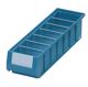 Querteiler f.Regalkasten, NW-Nr.: 9000453721 B 234xH 90mm PS glasklar, 10St./Btl. 10St./VE, gr.Etikettenfeld
