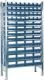 Steckregal, NW-Nr.: 9000453782 H2000xB1000xT300mm, Anbauregal 12 Stahlböden 32 x 1,16 x 2,16 x 3