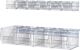 Wandsch.H130xB602xT200mm, NW-Nr.: 9000453882 STA, verz.m.Sichtlagerk.4xMK4 transp.PROMAT