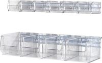 Wandsch.H75xB602xT180mm, NW-Nr.: 9000453883 STA, verz.m.Sichtlagerk.6xMK5 transp.PROMAT  