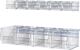 Wandsch.H75xB602xT180mm, NW-Nr.: 9000453883 STA, verz.m.Sichtlagerk.6xMK5 transp.PROMAT