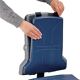 Polster Sintec, NW-Nr.: 9000454010 Integralschaumpolster, blau f.Sitz/Lehne f.Arbeitsdrehstuhl BIMOS