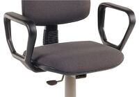 Armlehne Fit, NW-Nr.: 9000454050 f.Arbeitsdrehstuhl Serie, Fit starr schwarz BIMOS f.Art.9000454110-121  