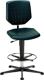 Arbeitsdrehstuhl Fit, NW-Nr.: 9000454119 Bodengleiter+ Fußring, Kunstlederpolster schwarz 590-910mm BIMOS