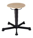Drehhocker Bodengleiter, NW-Nr.: 9000454130 Buche natur, Sitz-H.460-630mm BIMOS BIMOS  