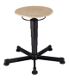 Drehhocker Bodengleiter, NW-Nr.: 9000454130 Buche natur, Sitz-H.460-630mm BIMOS BIMOS