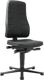 Arbeitsdrehstuhl Highline, NW-Nr.: 9000454250 Bodengleiter, Integralschaum schwarz 450-600mm BIMOS  