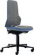 Arbeitsdrehstuhl Neon, NW-Nr.: 9000454268 Rollen Supertec-Gewebe, grau blau 450-620mm BIMOS H. 450-620mm, Permanentkontakt