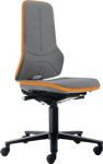 Arbeitsdrehstuhl Neon, NW-Nr.: 9000454272 Rollen Supertec-Gewebe, grau grau 450-620mm BIMOS H. 450-620mm, Permanentkontakt  