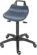 Drehhocker m.Rollen, NW-Nr.: 9000454433 PU-Schaum blau, Sitz-H.520-710mm