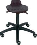 Drehhocker Rl.PU-Schaum, NW-Nr.: 9000454463 schwarz Sitz-H.450-640mm, LOTZ   