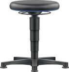 Drehhocker Bodengleiter, NW-Nr.: 9000454481 Kunstleder Kunstleder, schwarz Sitz-H.450-650mm BIMOS  