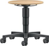 Drehhocker Rl.Buche natur, NW-Nr.: 9000454484 Sitz-H.450-650mm HO BIMOS   
