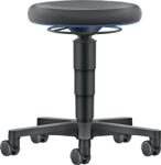 Drehhocker, NW-Nr.: 9000454486 Rl.Integralschaum, Integralschaum schwarz Sitz-H.450-650mm BIMOS  