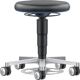Drehhocker Rl.Kunstleder, NW-Nr.: 9000454493 schwarz, Sitz-H.480-650mm BIMOS