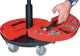Ablageschale 2-tlg.Ku.rot, NW-Nr.: 9146454563 f.Drehhocker   