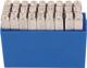 Schlagbuchstabensatz 331, NW-Nr.: 8000458397 27-tlg.Großbuchstaben A-Z, Schrift-H.15mm in Ku.-B KUKKO