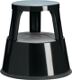 Rollhocker Stahlblech schwarz Trgf.150kg H410xD.433/283mm