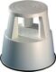 Rollhocker Ku.lichtgrau, NW-Nr.: 9000460150 H.mit/ohne Belastung, 425/430mm D.oben 290mm D.unten 440mm WEDO  
