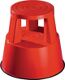 Rollhocker Ku.rot, NW-Nr.: 9000460151 H.mit/ohne Belastung, 425/430mm D.oben 290mm D.unten 440mm WEDO  