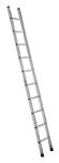 Anlegeleiter Alu.8 Sprossen Leiterlänge 2490mm Arbeits-H.b.ca.3600mm GÜNZBURGER