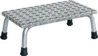 Arbeitspodest Stufen 1, NW-Nr.: 9150460499 beids.begehbar H.200mm, Warzenblech GÜNZBURGER Podesthöhe 200mm, Stufen/Plattform Alu.  