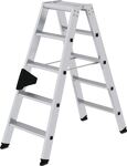 Stufenstehleiter 2x5, NW-Nr.: 9000460503 Stufen, Alu.Gesamt-H.1160mm GÜNZBURGER  