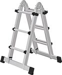 Teleskopleiter Alu.4x3, NW-Nr.: 9150460524 Sprossen, max.Gesamtbelastung 150kg GÜNZBURGER  