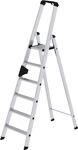 Stufenstehleiter 6 Stufen, NW-Nr.: 9000460533 Alu.Gesamt-H.2070mm, m.ergo-pad-Griffzone GÜNZBURGER  