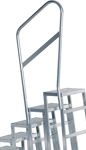 Stufenstehleiter 5 Stufen, NW-Nr.: 9000462052 Alu.elox.ZARGES Plattformhöhe 1030mm, Trgf.150kg  
