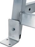 Stufenstehleiter 7 Stufen, NW-Nr.: 9000462054 Alu.elox.ZARGES Plattformhöhe 1470mm, Trgf.150kg  