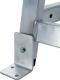 Stufenstehleiter 7 Stufen, NW-Nr.: 9000462054 Alu.elox.ZARGES Plattformhöhe 1470mm, Trgf.150kg  