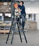 Anlegeleiter Alu.12, NW-Nr.: 9000462066 Sprossen Leiterlänge, 3540mm Arbeits-H.b.ca.4040mm, ZARGES  