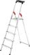 Stufenstehleiter L60 Standardline 5 Stufen Alu.Gesamt-H.1840mm HAILO