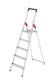 Stufenstehleiter 5 Stufen Alu.Leiterlänge 1820mm HAILO