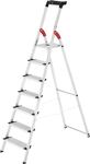 Stufenstehleiter L80 Comfortline 7 Stufen Alu.Gesamt-H.2320mm Trgf.150kg HAILO