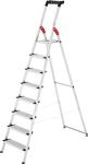 Stufenstehleiter L80 Comfortline 8 Stufen Alu.Gesamt-H.2550mm Trgf.150kg HAILO